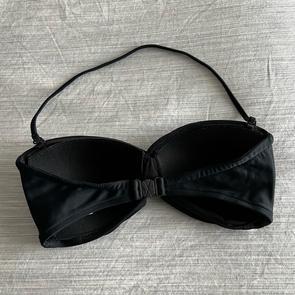 Black Seafolly Australia twist bikini top - Picture 2 of 5